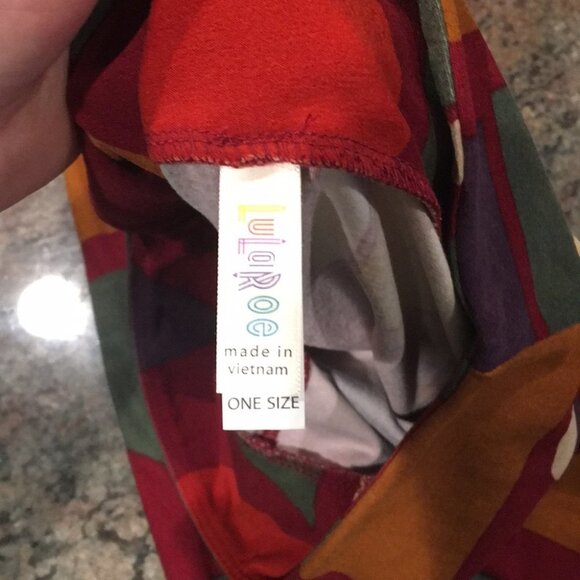 OS NWOT LuLaRoe Leggings A04 2791 - Picture 3 of 3